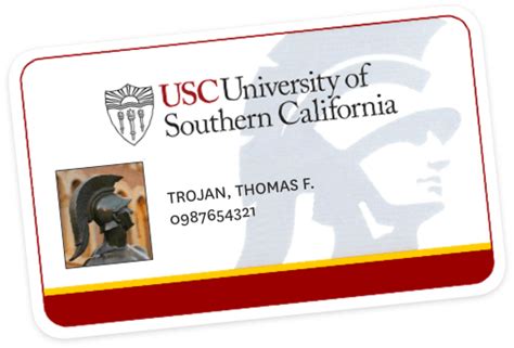 university of southern california uscard